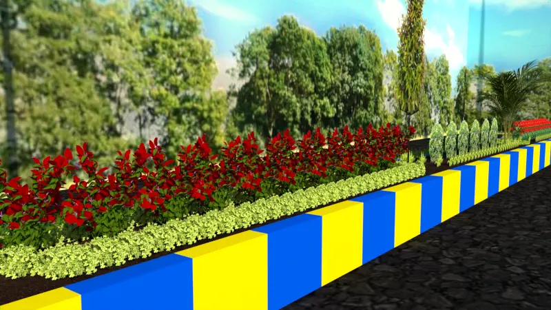 Gambar ke-2 dari Desain Taman 3D & 2D